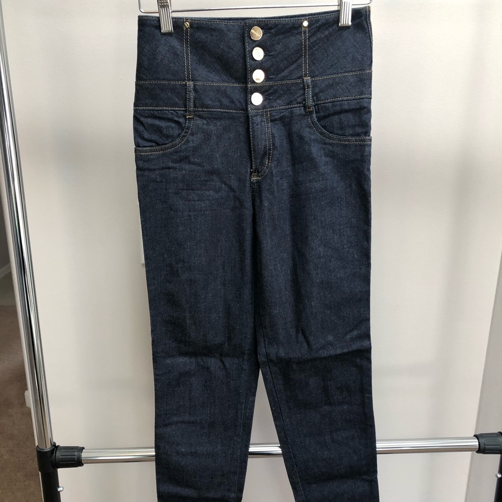 StudioF high waisted jeans imported from Mexico.
